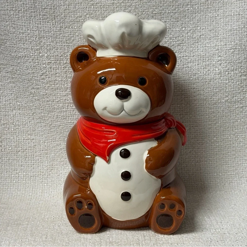 Vintage Collectible Bear B&D Japan Cookie Jar